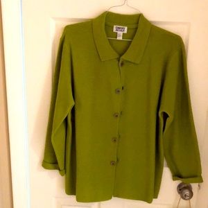 CHICOS Ladies wool jacket